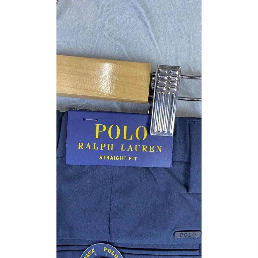 Polo Ralph Lauren Shorts Mens 30 Navy New Straight Fit Performance Golf